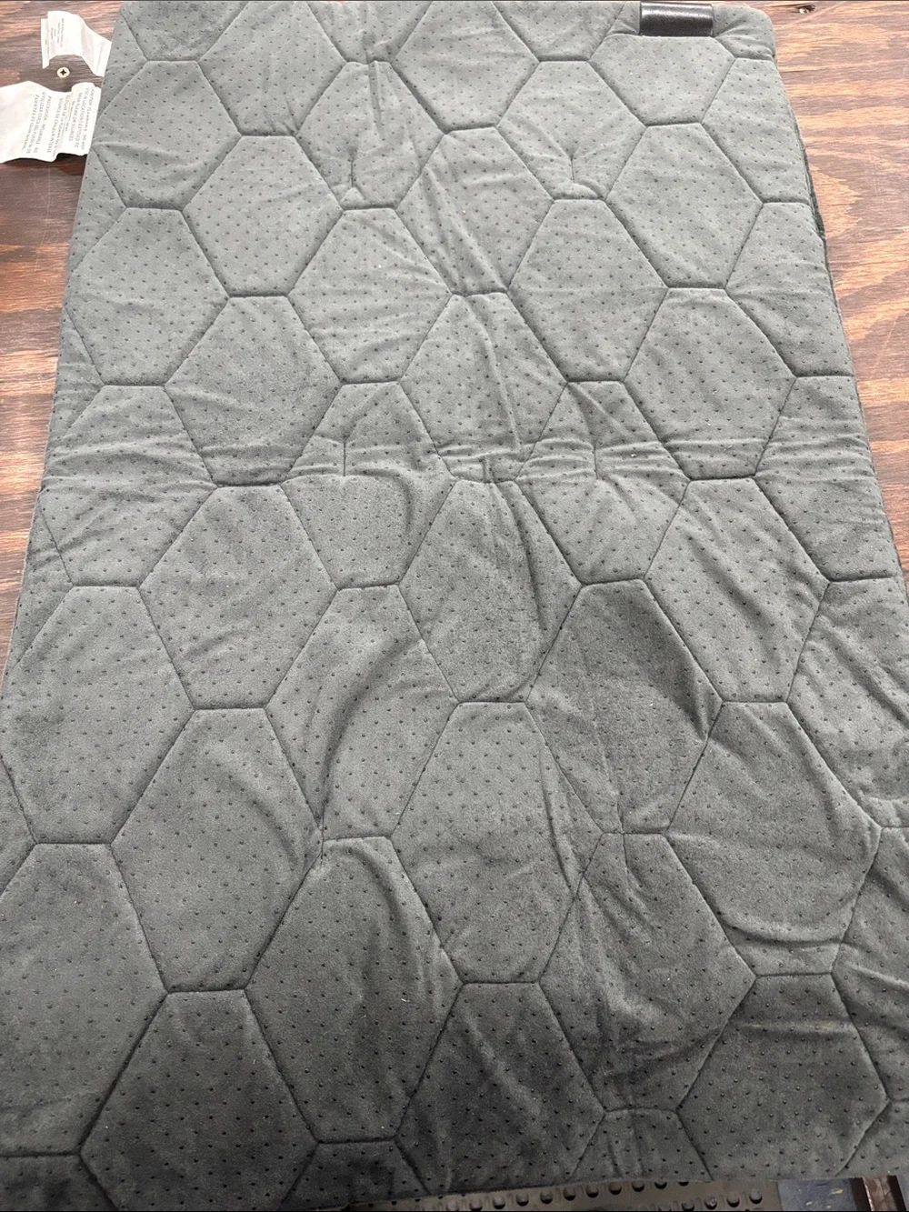 UGG Charcoal Quilted bath mat